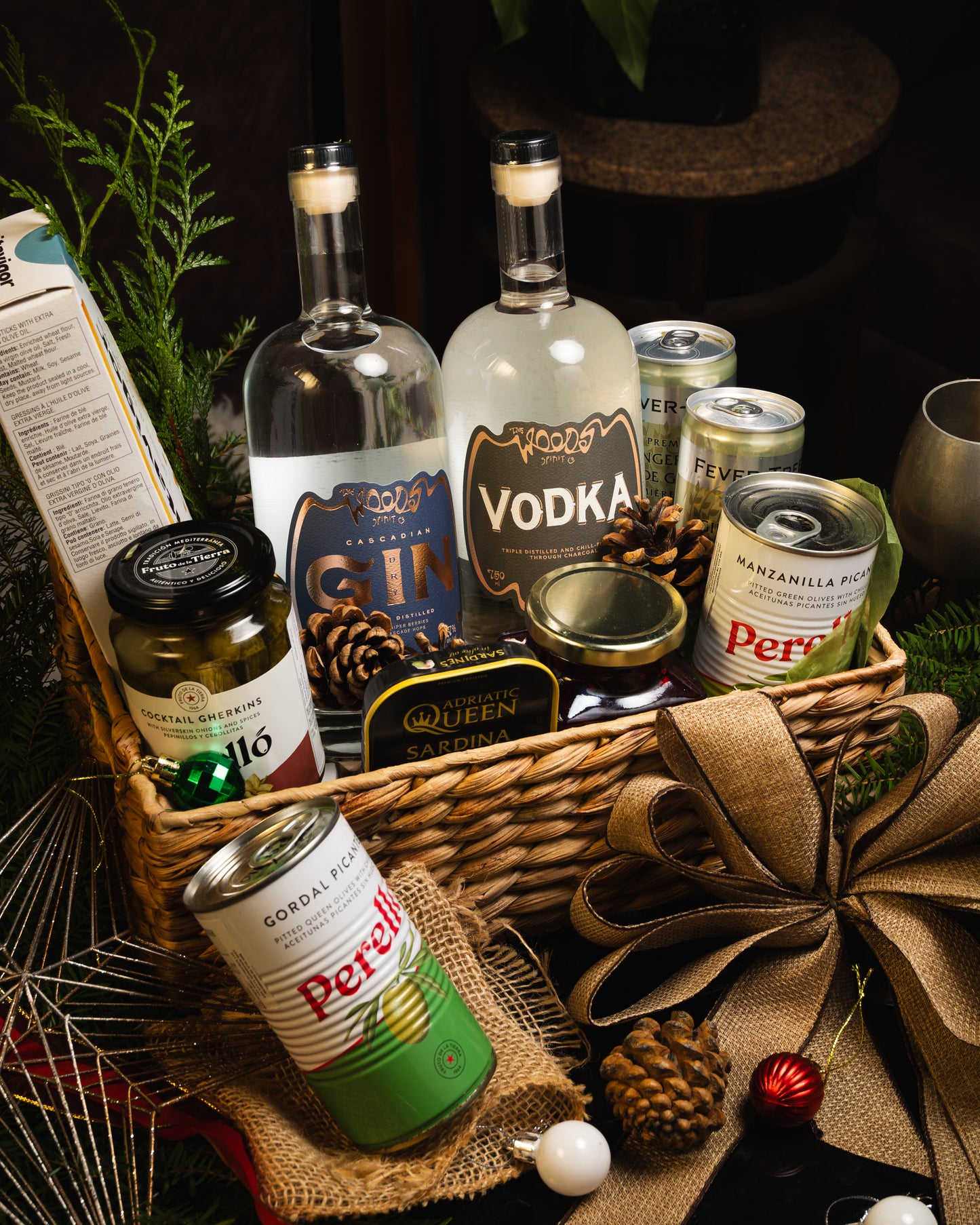 Spirited Gourmet Gift Basket- Large