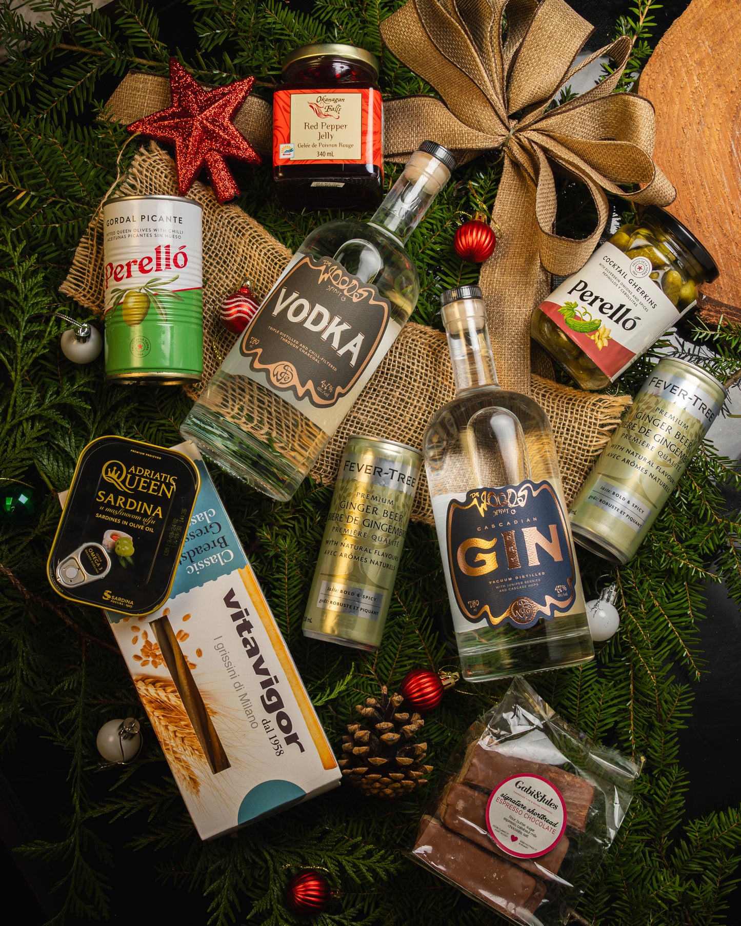 Spirited Gourmet Gift Basket- Large