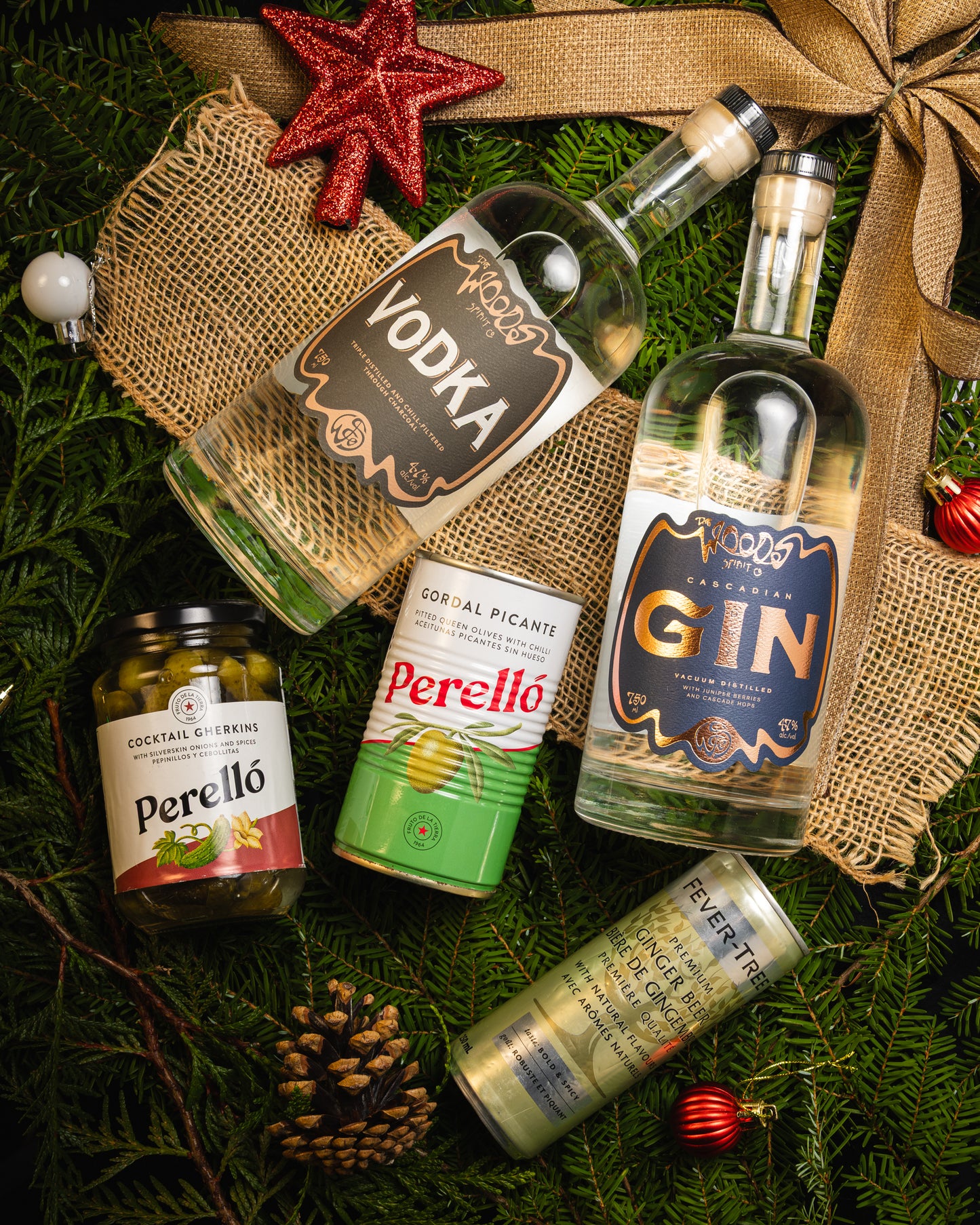 Spirited Gourmet Gift Basket - Small